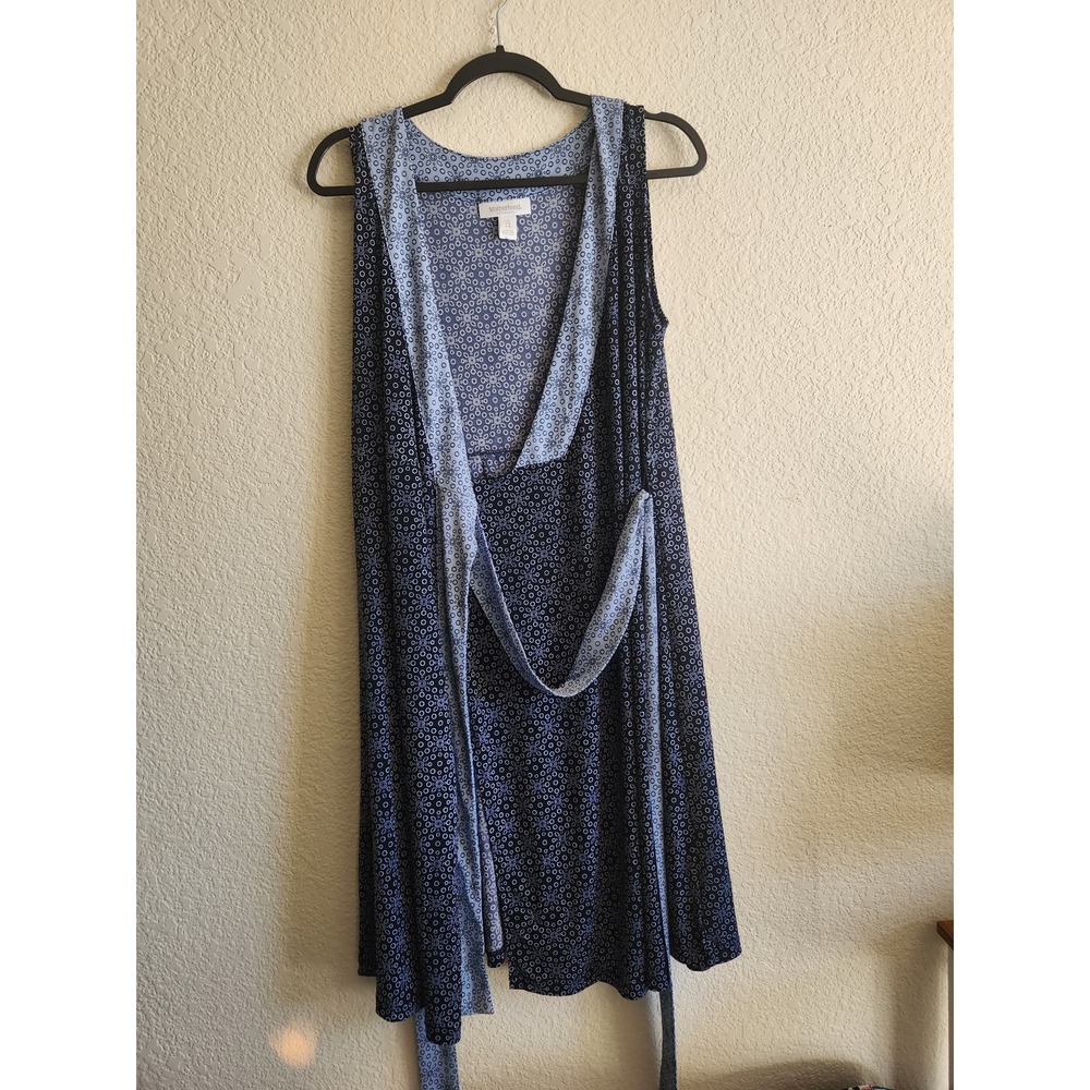 Motherhood Maternity Paisley Wrap Dress L